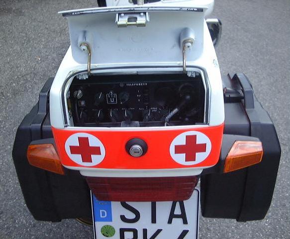 FuG 7b im Motorad