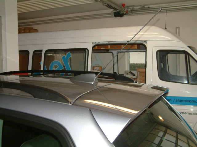 Kombiantenne für 2m/2m/Tetra/GPS und GSM