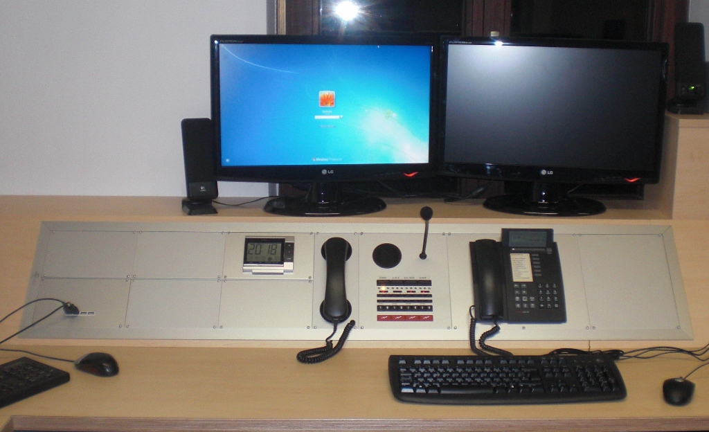 Linker Funk/PC Arbeitsplatz